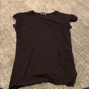 black shirt